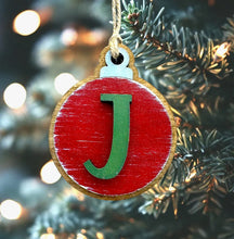 Load image into Gallery viewer, Initial Ornament