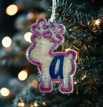 Load image into Gallery viewer, Reindeer Initial Ornament