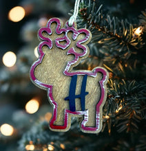 Load image into Gallery viewer, Reindeer Initial Ornament