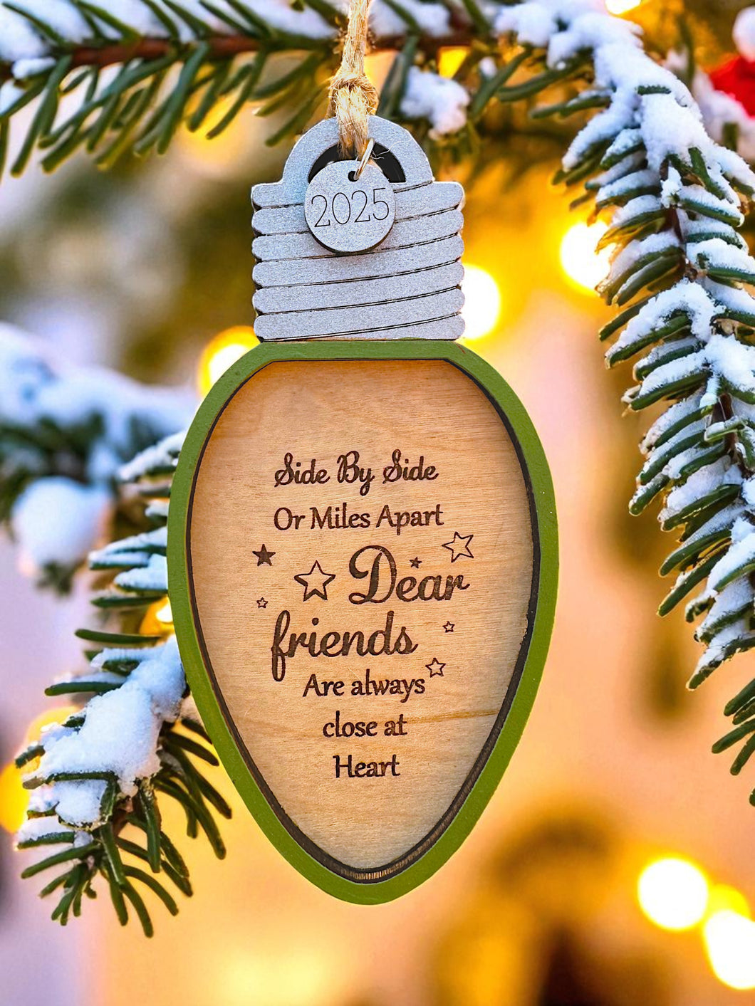 Long-Distance Friendship Ornament