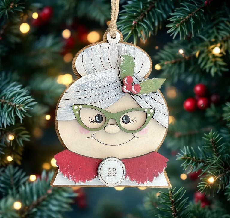 Mrs. Claus Ornament