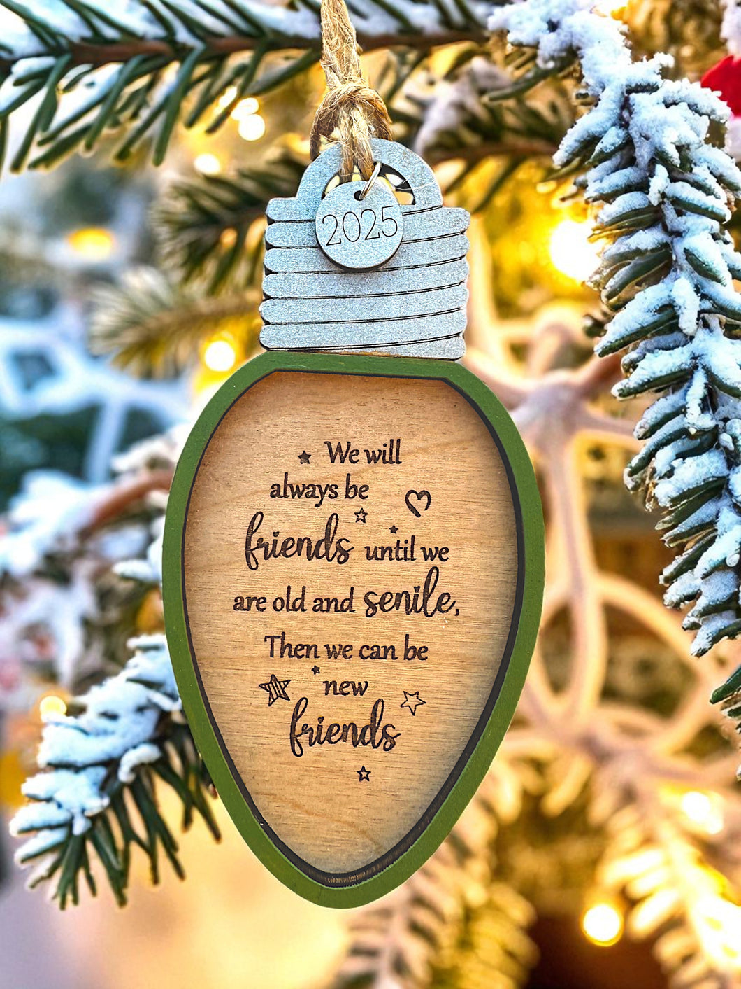 Funny Friendship Ornament