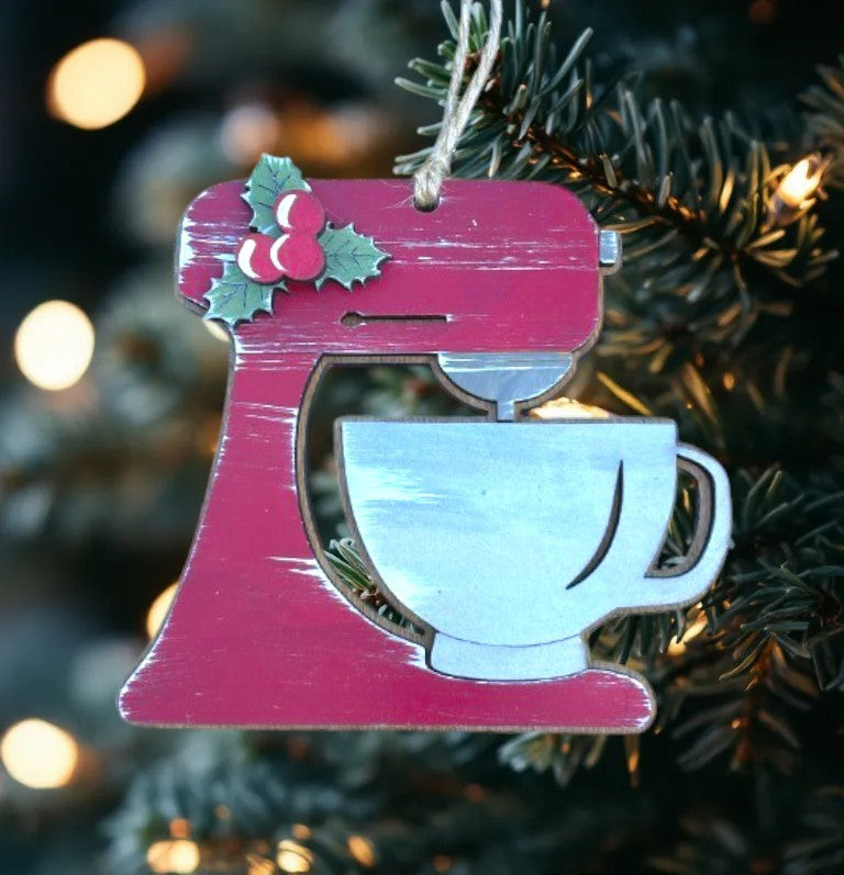 Baking Mixer Ornament